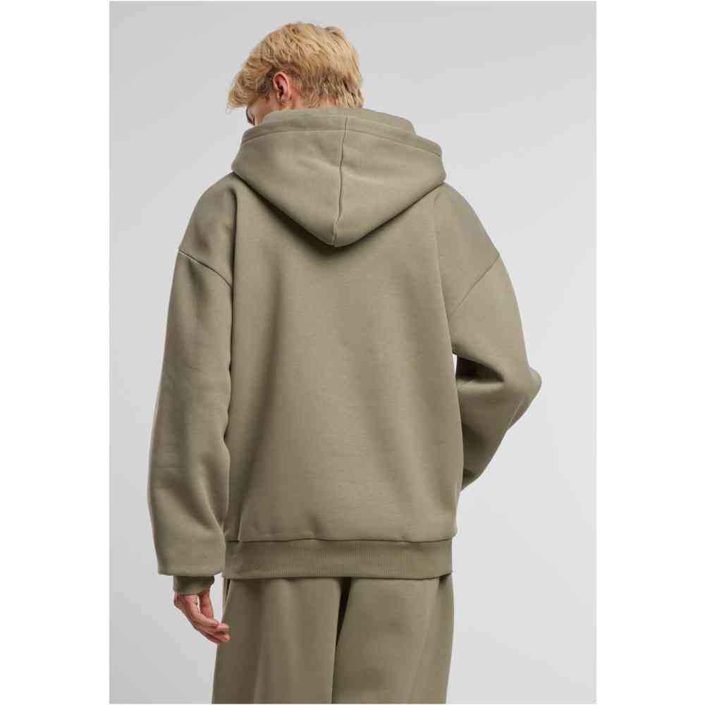 Urban Classics - Fluffy Oversized Sweat à capuche - Olive verte